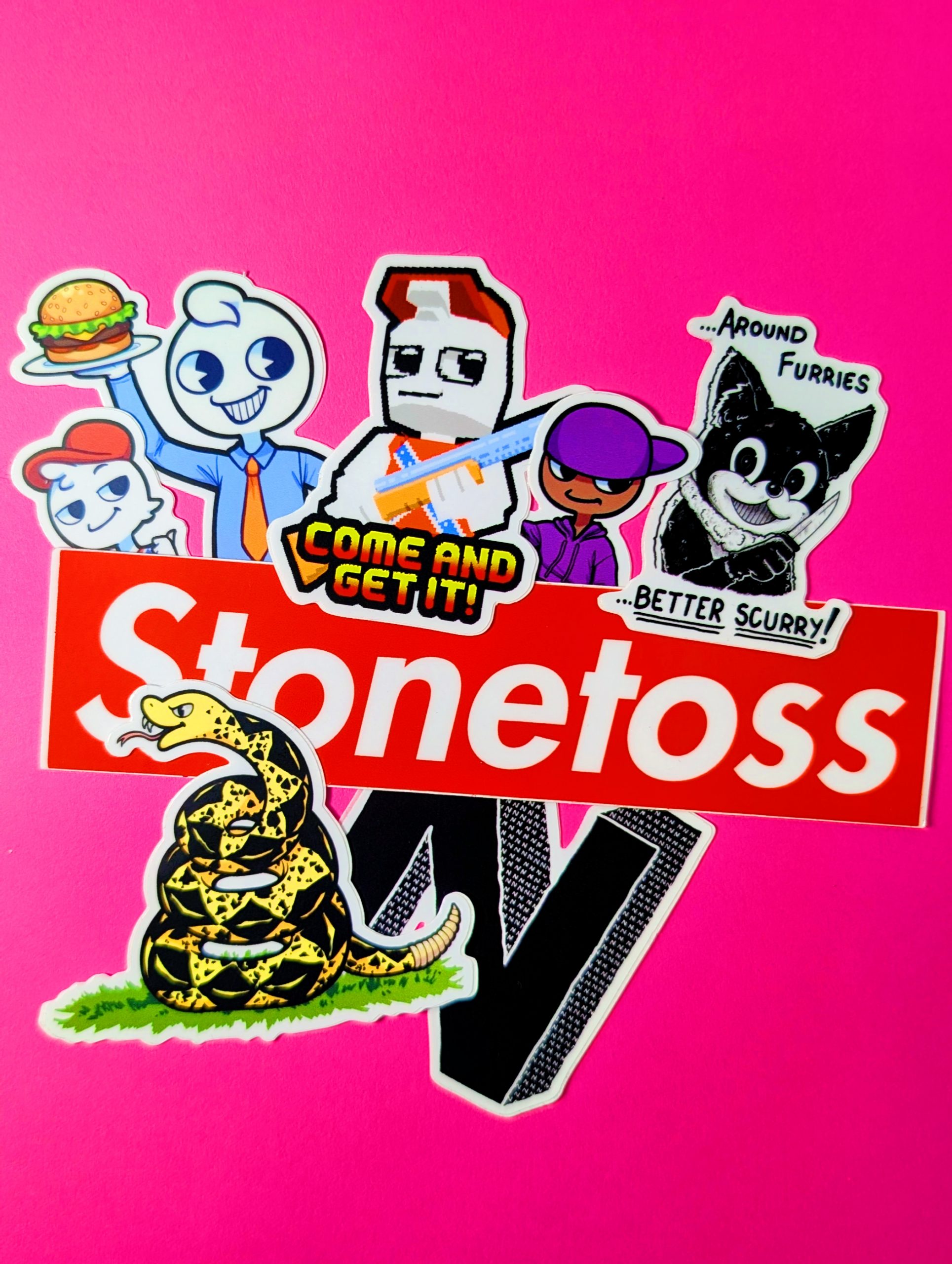 BUNDLE: Swirly Costume + Sticker Set - Image 3